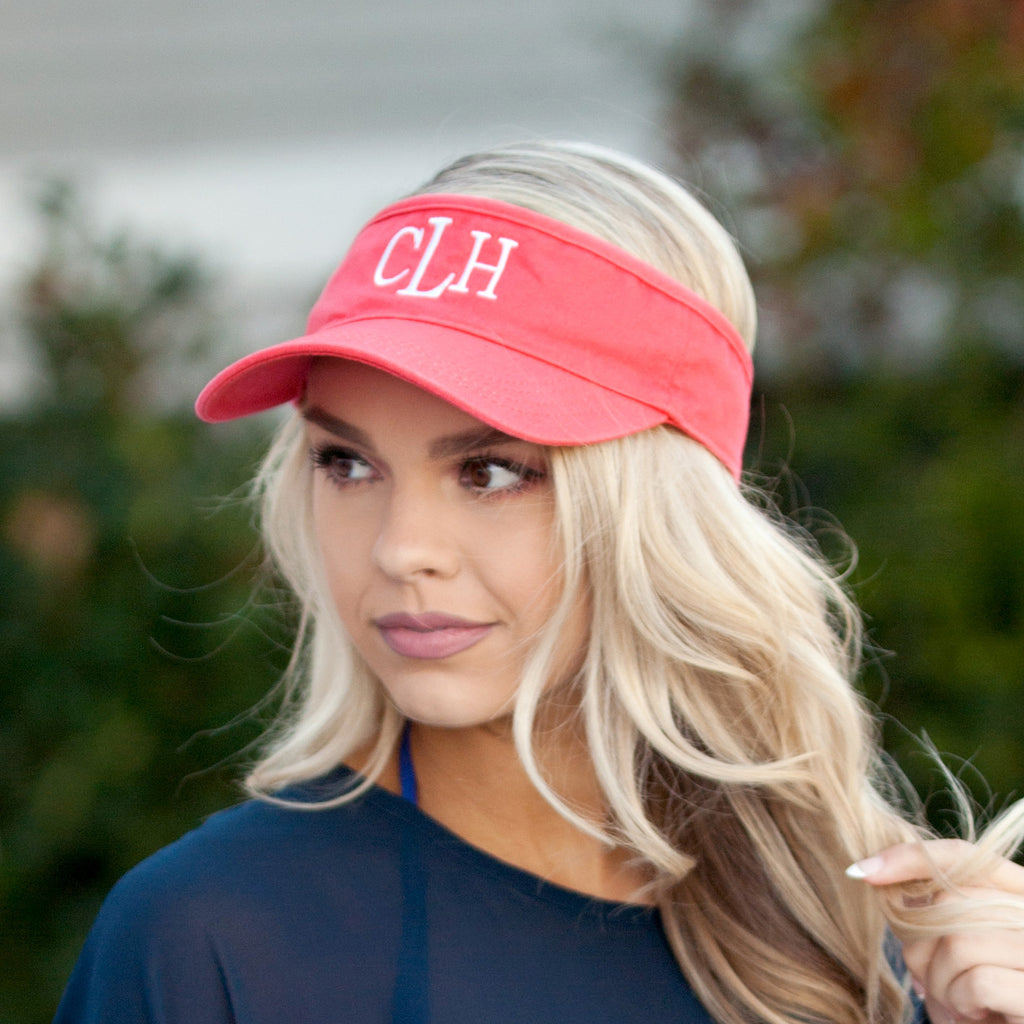 Soft Cotton Visor in Fun Colors